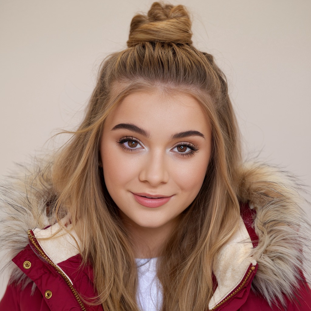 Half-Up Top Knot