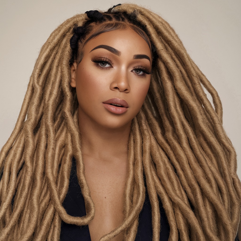 Thick Starter Locs for a Bold Statement