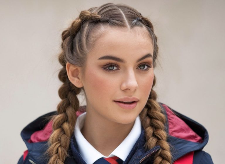 17 Cute And Easy Winter Hairstyles For School To Keep You Cozy And Class-Ready